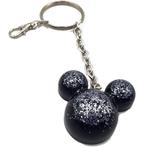 Black Glitter Mouse sleutelhanger, Verzenden, Nieuw, Info@sorpresashop.nl, Knuffel of Figuurtje