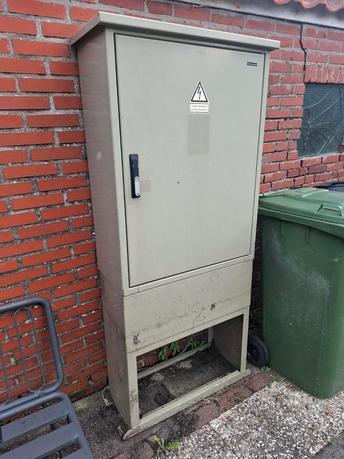 RVS GE Odink en Koenderink Straatkast / Stoomkast, Doe-het-zelf en Verbouw, Elektra en Kabels, Gebruikt, Overige typen, Ophalen
