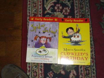 boek  early reader    spider school cudweed s birthdag  