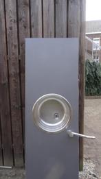 Keukenblad met spoelbak en kraan, Huis en Inrichting, Keuken | Keukenelementen, Ophalen, Gebruikt, 100 tot 150 cm, 100 tot 150 cm