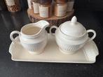 Wedgwood edme suiker en melk set, Ophalen of Verzenden, Bord(en), Overige stijlen, Glas