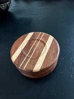 Vintage houten reis schaakspel klein, Ophalen