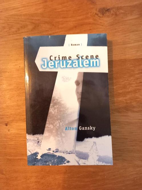 A. Gansky - Crime Scene Jeruzalem, Boeken, Overige Boeken, Gelezen, Ophalen of Verzenden