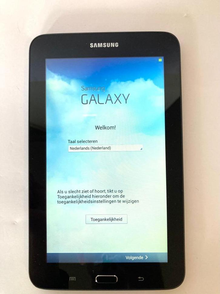 Samsung Galaxy Tab 3 Lite (SM-T110), Computers en Software, Android Tablets, Gebruikt, Wi-Fi, 7 inch of minder, Uitbreidbaar geheugen