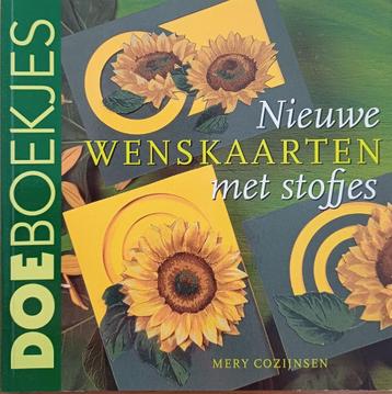 Doeboekjes - Nieuwe wenskaarten met stofjes - Mery Cozijnsen beschikbaar voor biedingen