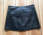Leren Rok Ginger - Zwart Groen Leer - Maat 38 / Medium, Kleding | Dames, Rokken, Maat 38/40 (M), Zwart, Ginger, Ophalen of Verzenden