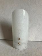 Vintage ijsglas wandlamp J.T.Kalmar Oostenrijk jaren 60, Ophalen of Verzenden, Gebruikt, Glas