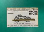 Gnome & Rhône Motorcycle Advertentie 1950 FRA (Origineel), Verzamelen, Tijdschriften, Kranten en Knipsels, 1940 tot 1960, Knipsel(s)