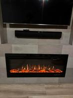 Inbouw sfeerhaard met warmte bron, Huis en Inrichting, Haarden, Ophalen, Zo goed als nieuw, Inbouwhaard, Elektrische haard