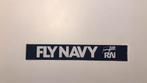 Fly Navy Sticker, Auto diversen, Autostickers, Ophalen of Verzenden