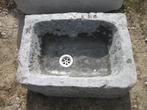 mooie diepe geleefde arduinen pompbak,gootsteen, Antiek en Kunst, Curiosa en Brocante, Ophalen