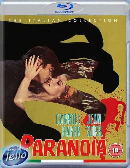 Blu-ray: Umberto Lenzi's Paranoia (1970 Carroll Baker) UK NN, Cd's en Dvd's, Blu-ray, Ophalen of Verzenden, Nieuw in verpakking