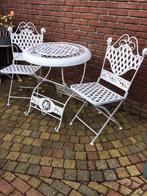 Zwaar tuinstel, Tuin en Terras, Tuinsets en Loungesets, Ophalen, Overige materialen, 2 zitplaatsen