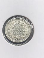10 cent 1927, Postzegels en Munten, Munten | Nederland, Verzenden, Zilver, 10 cent, Koningin Wilhelmina