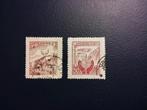 Korea - Set van 2 gestempelde postzegels, Ophalen of Verzenden, Gestempeld
