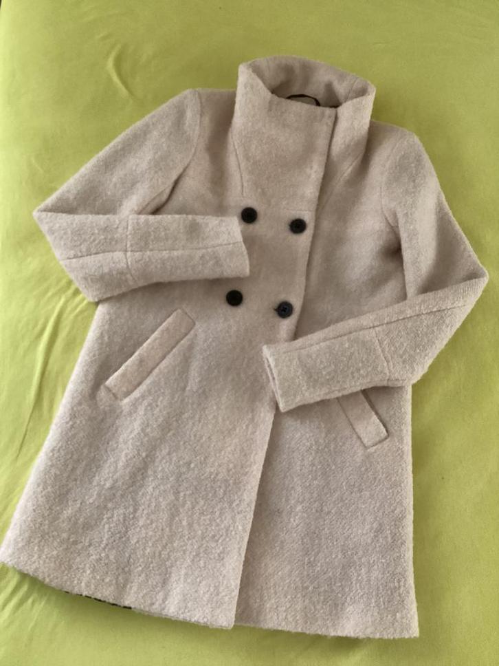 Zachtroze wollige winterjas van ONLY, Kleding | Dames, Jassen | Winter, Zo goed als nieuw, Ophalen of Verzenden