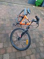 Jongensfiets 24 inch - Oranje, Ophalen, Gebruikt, Staal, BTWIN