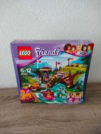 Lego Friends Avonturen kamp wildwatervaren 41121 compleet, Ophalen of Verzenden, Zo goed als nieuw