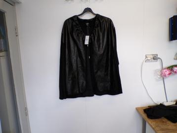 Gaaf zwart jasje Yesta maat 5 - 56/58  nieuw! beschikbaar voor biedingen