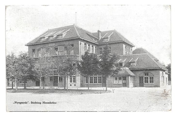 981024 Hoenderloo Gld Nyegaerde Stichting Hoenderloo 1925, Verzamelen, Ansichtkaarten | Nederland, Gelopen, Gelderland, 1920 tot 1940