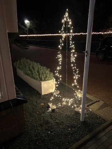 Kerstboom/ buiten /180 H/ 240 led/ warmwhite beschikbaar voor biedingen