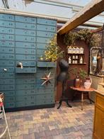 Ladekast, petrol, koperen knoppen, uniek, Belgie, Ophalen, Gebruikt, 5 laden of meer, 200 cm of meer