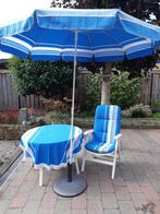 Tuinset, Ophalen, 4 zitplaatsen, Kunststof, Gebruikt
