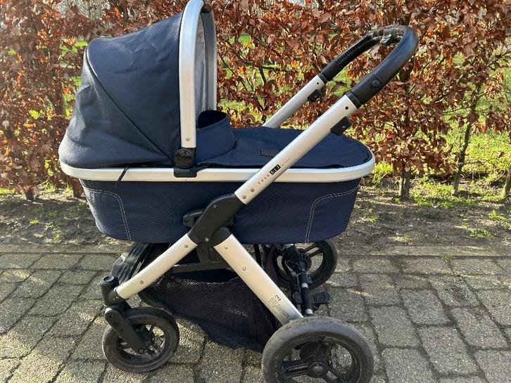 Kinderwagen Mutsy Transit, Kinderen en Baby's, Kinderwagens en Combinaties, Gebruikt, Kinderwagen, Mutsy, Met reiswieg, Verstelbare duwstang