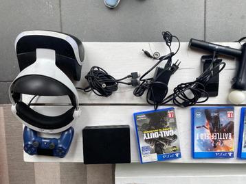 Ps4 PlayStation 4 met spellen en VR bril beschikbaar voor biedingen