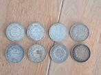 Frankrijk 8x 10 francs 1965-1970 zilver, Verzenden, Frankrijk, Setje, Zilver