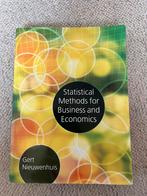 Statistical Methods for Business and Economics boek, Boeken, Ophalen of Verzenden, Beta, Gelezen, WO