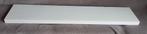 Zwevende wandplank spierwit 120cm x 25cm x 3,8cm, Ophalen, Gebruikt
