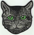 Poes Kat stoffen opstrijk patch embleem #2, Ophalen of Verzenden, Nieuw