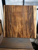 Suar bladen 700x700x50mm, Huis en Inrichting, Tafels | Salontafels, Ophalen, Nieuw, Rond, Minder dan 50 cm