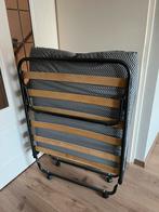 Logeerbed BAJLUM 80x190 antraciet grijs, Huis en Inrichting, Ophalen, 90 cm, Eenpersoons, Zo goed als nieuw