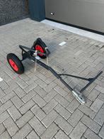 Boegtrolley rubberboot, Ophalen, Gebruikt, Motor en Techniek