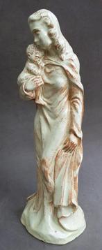 Om 1940 PETRI Tegelen Beeld Sculptuur Moeder met Kind Maria, Antiek en Kunst, Ophalen of Verzenden