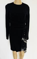 mooi (feest)jurkje van het bekende merk Byblos maat 36/38, Kleding | Dames, Jurken, Maat 38/40 (M), Zwart, Ophalen of Verzenden