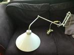 Wandlamp glazenkap met zwenkarm, Huis en Inrichting, Lampen | Wandlampen, Ophalen of Verzenden, Gebruikt, Glas