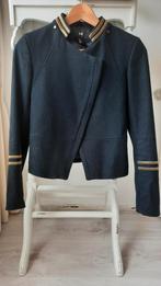 H&M classy marine look jasje mt. XS, H&M, Nieuw, Maat 34 (XS) of kleiner, Verzenden