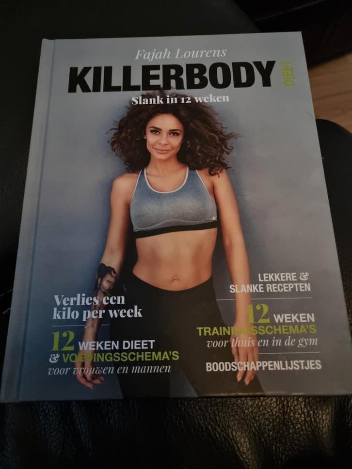 Fajah Lourens - Killerbody dieet, Boeken, Gezondheid, Dieet en Voeding, Zo goed als nieuw, Ophalen of Verzenden