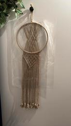 Macrame dromenvanger, beige, 20 cm diameter, Ophalen of Verzenden, Nieuw