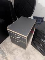 Houten bureau kastje met lades - 60x43x57 cm, Huis en Inrichting, Kasten | Ladekasten, Ophalen, 50 tot 100 cm, Zo goed als nieuw