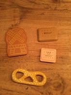 Houten koekjes/speculaasje/biscuit/karakeling, zgan, Ophalen of Verzenden, Zo goed als nieuw, Hout, Speelkeuken-accessoire