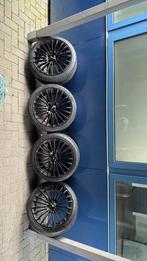 Ford focus modeo 18 nch velgen met banden 2012-2018, Auto-onderdelen, Banden en Velgen, Ophalen, 18 inch, Zomerbanden, 225 mm
