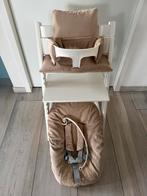 Stokke tripp trapp wit nieuw model compleet, Ophalen, Zo goed als nieuw, Meegroeistoel