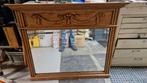 Brocante spiegel eiken facet 105x95cm, Ophalen