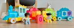 Duplo getallentrein, Ophalen of Verzenden, Zo goed als nieuw, Complete set, Duplo