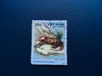 Vietnam Postzegel 1988 - Zeldzame Schildpad, Ophalen of Verzenden, Postfris