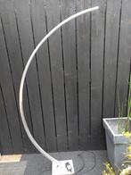 Boog vloerlamp. Ledverlichting, in goede staat., Huis en Inrichting, Lampen | Vloerlampen, Ophalen, Gebruikt, Glas, 150 tot 200 cm